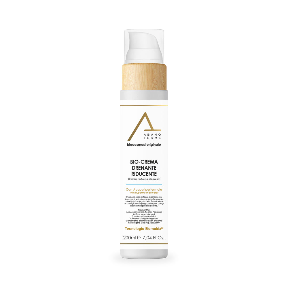 Bio-crema drenante riducente 200 ml.