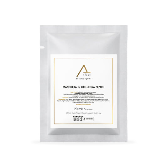 Maschera in cellulosa peptidi 20 ml.