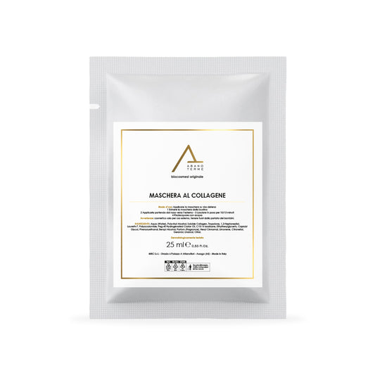 Maschera in tessuto al collagene 25 ml.