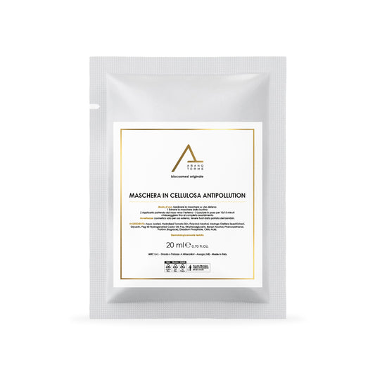 Maschera in tessuto antipollution 20 ml.