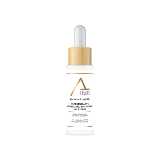The regenerating and restoring multivitaminic face serum 30 ml.